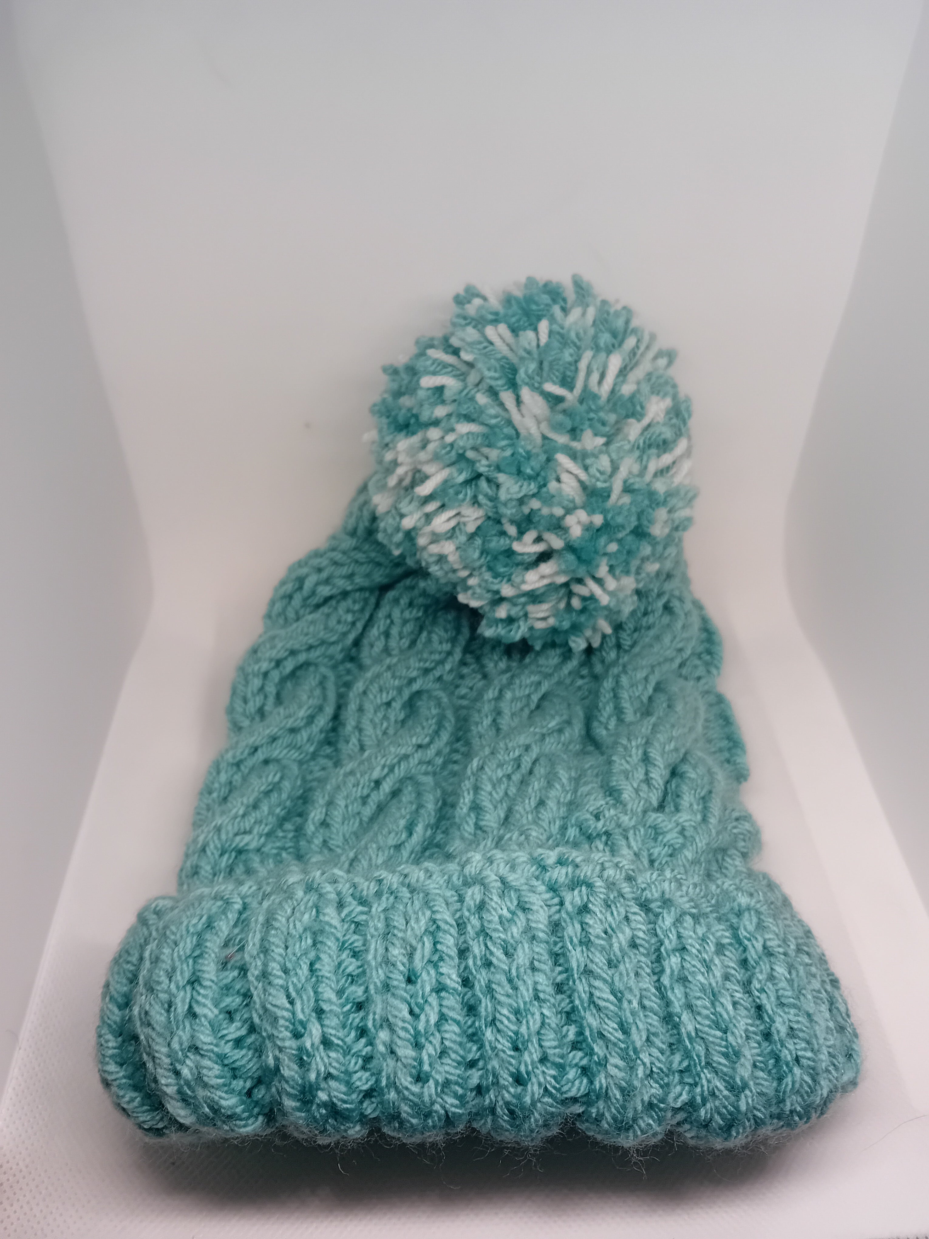 Hand knitted hats