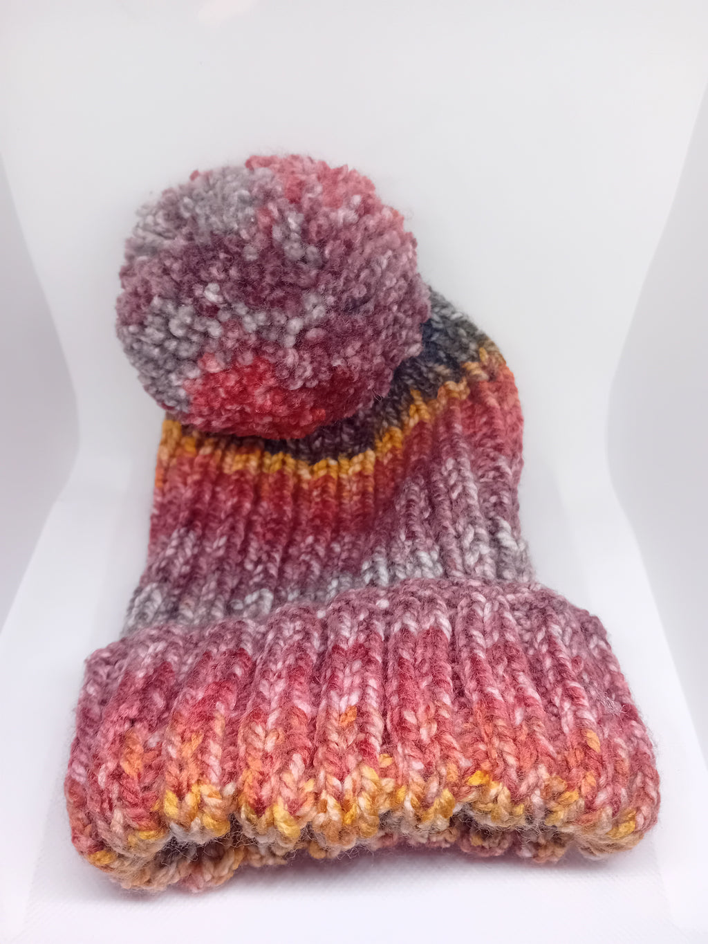 Hand knitted hats