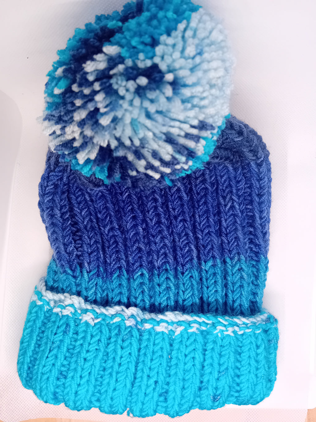 Hand knitted hats