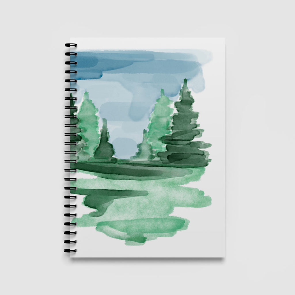 PP-SPIRALNTB-A5 - Spiral Notebook Mockup