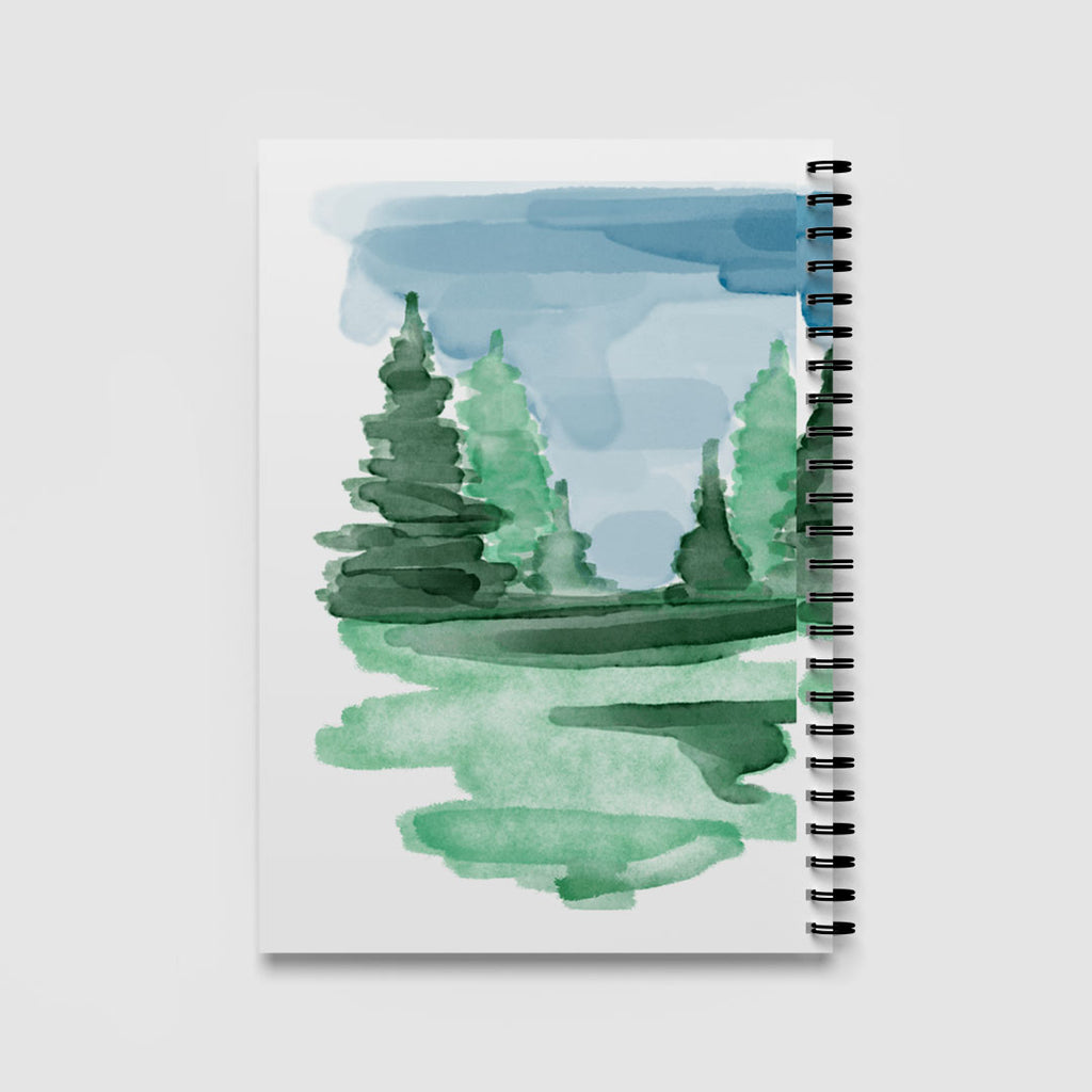 PP-SPIRALNTB-A5 - Spiral Notebook Mockup