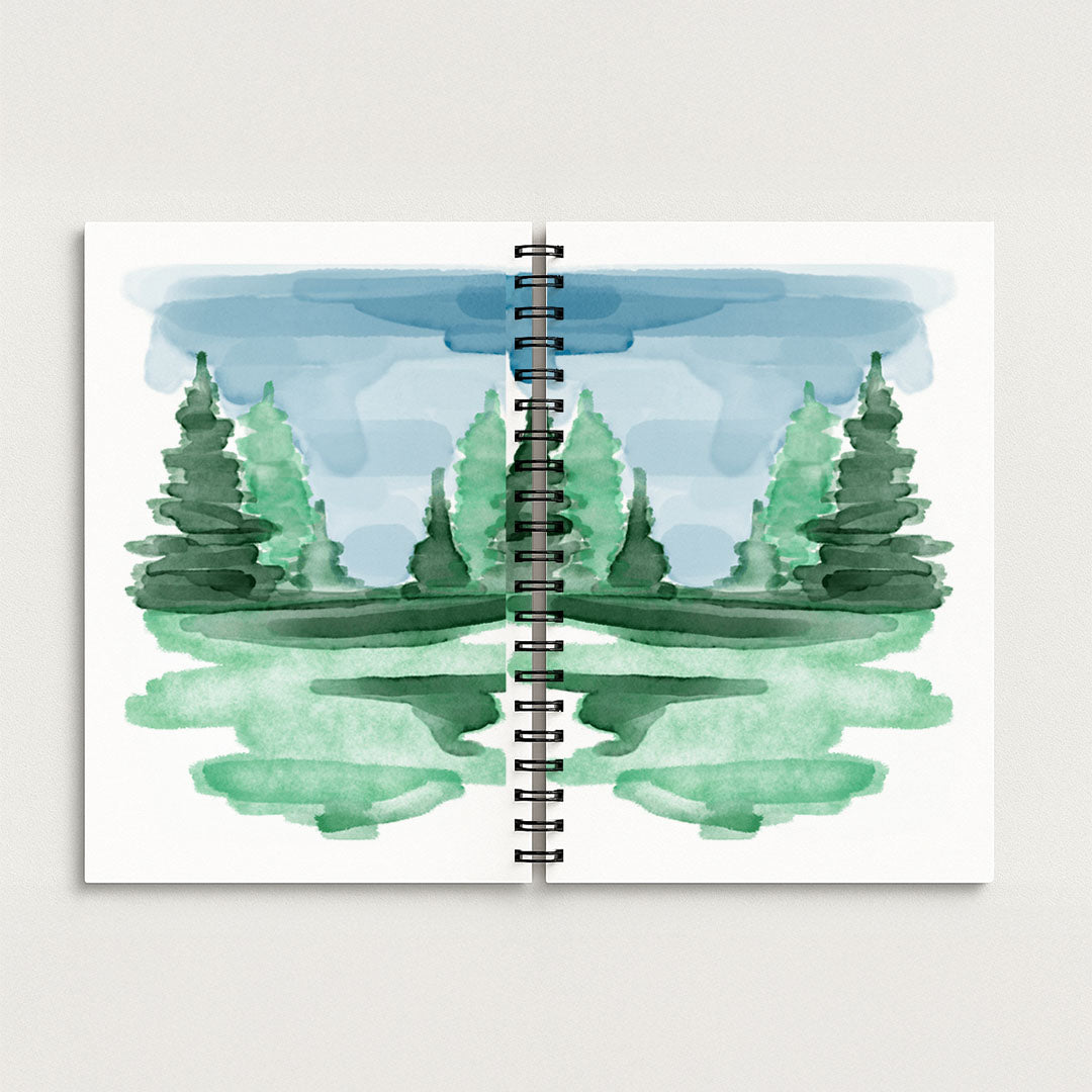 PP-SPIRALNTB-A5 - Spiral Notebook Mockup