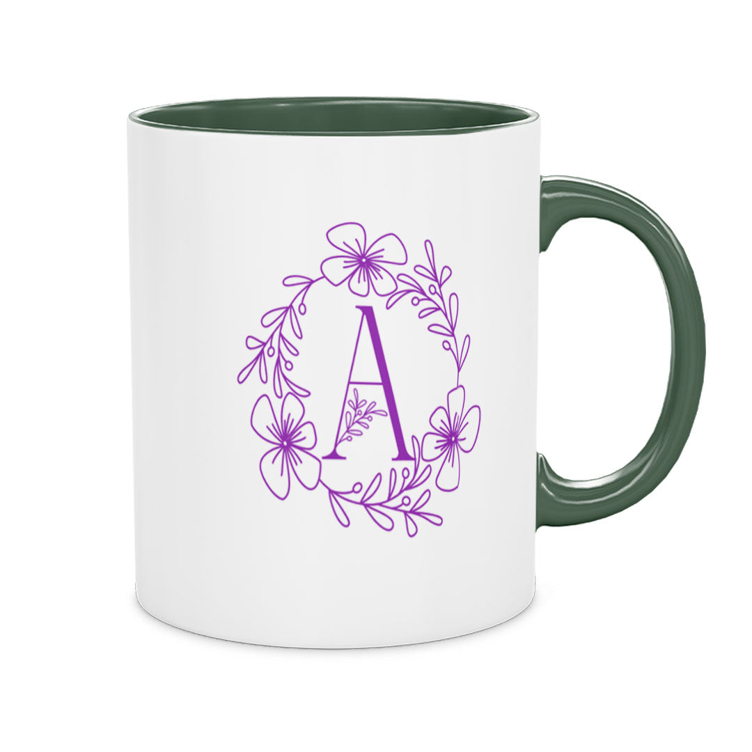 PP-MUG-11OZ-GREEN - Green Ceramic 11oz Mug Mockup