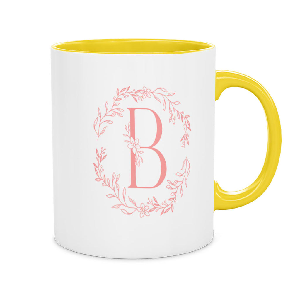PP-MUG-11OZ-YELLOW - Yellow Ceramic 11oz Mug Mockup
