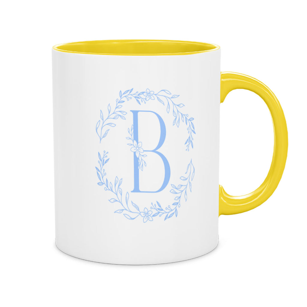 PP-MUG-11OZ-YELLOW - Yellow Ceramic 11oz Mug Mockup
