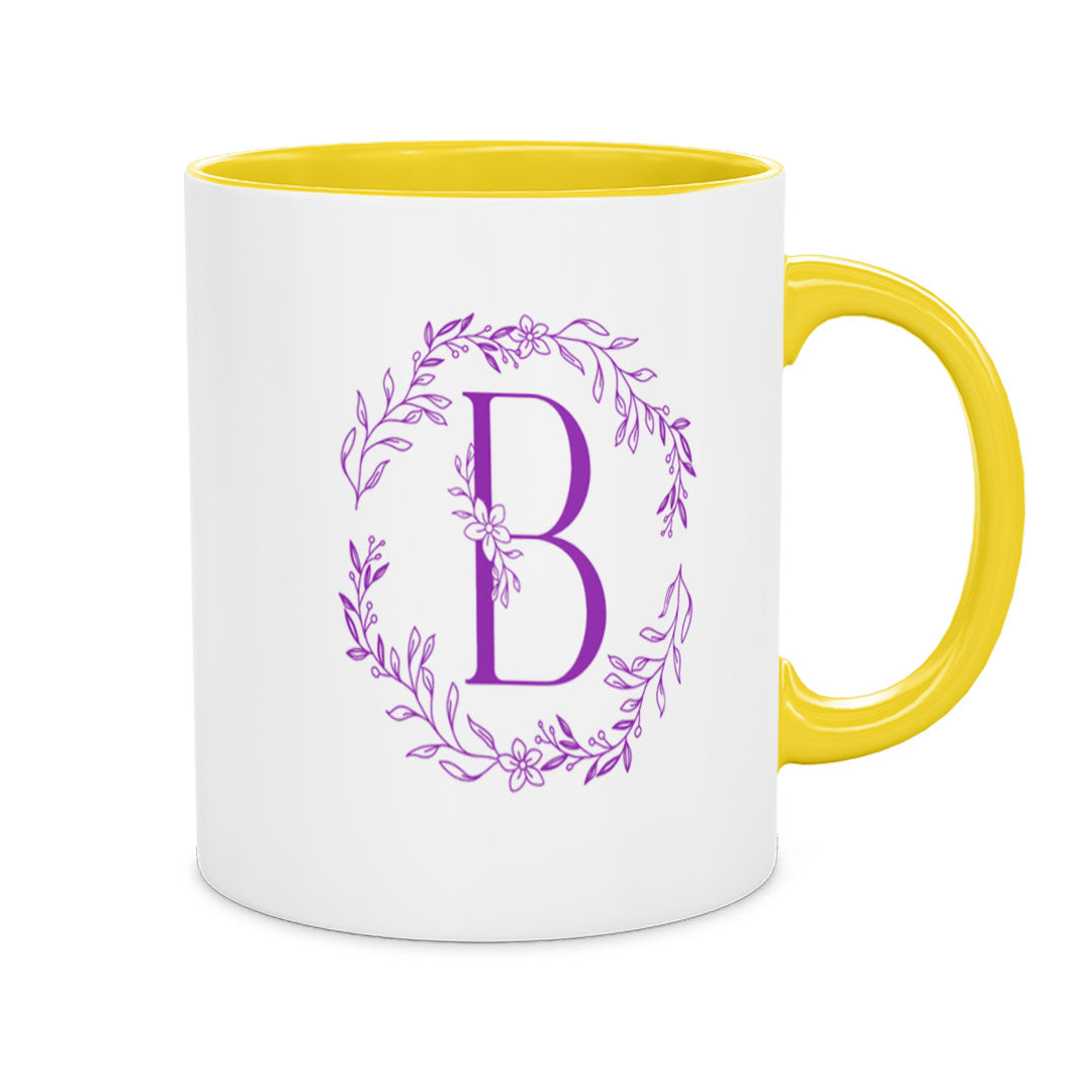 PP-MUG-11OZ-YELLOW - Yellow Ceramic 11oz Mug Mockup