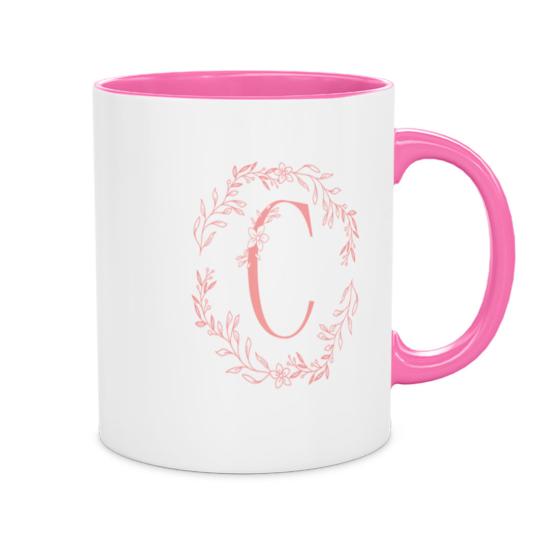PP-MUG-11OZ-PINK - Pink Ceramic 11oz Mug Mockup