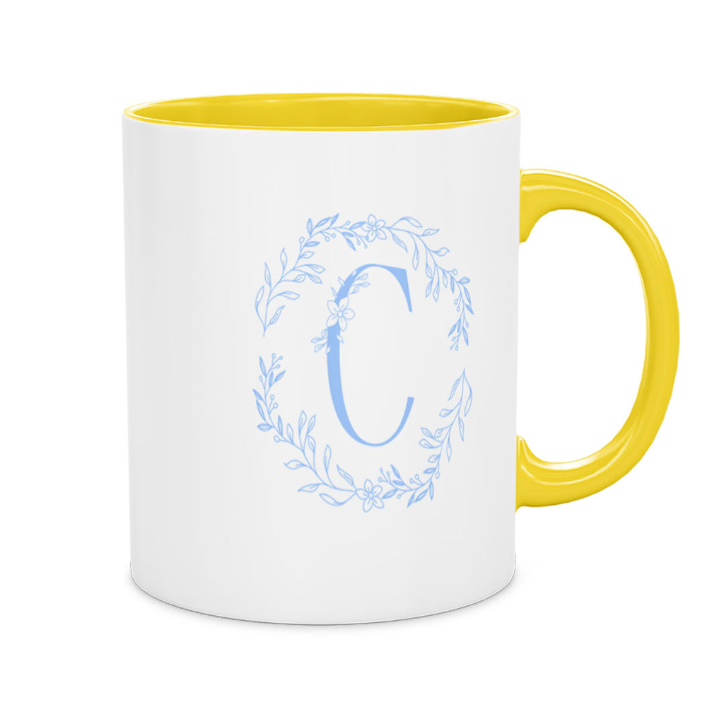 PP-MUG-11OZ-YELLOW - Yellow Ceramic 11oz Mug Mockup