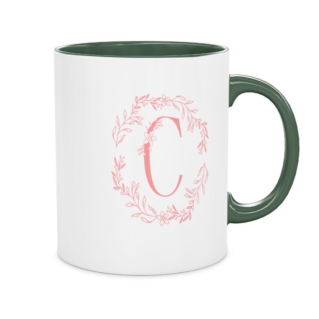 PP-MUG-11OZ-GREEN - Green Ceramic 11oz Mug Mockup