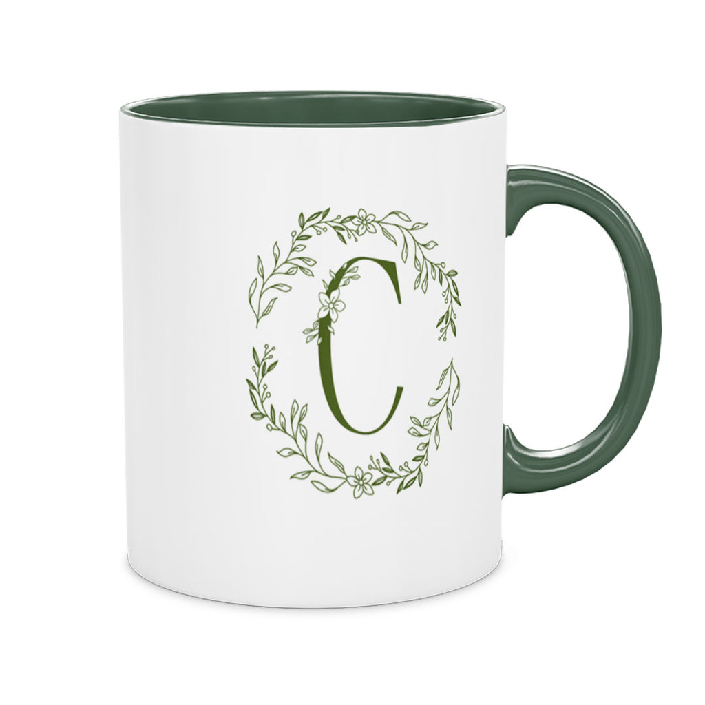 PP-MUG-11OZ-GREEN - Green Ceramic 11oz Mug Mockup