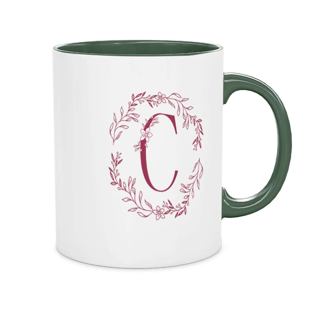 PP-MUG-11OZ-GREEN - Green Ceramic 11oz Mug Mockup