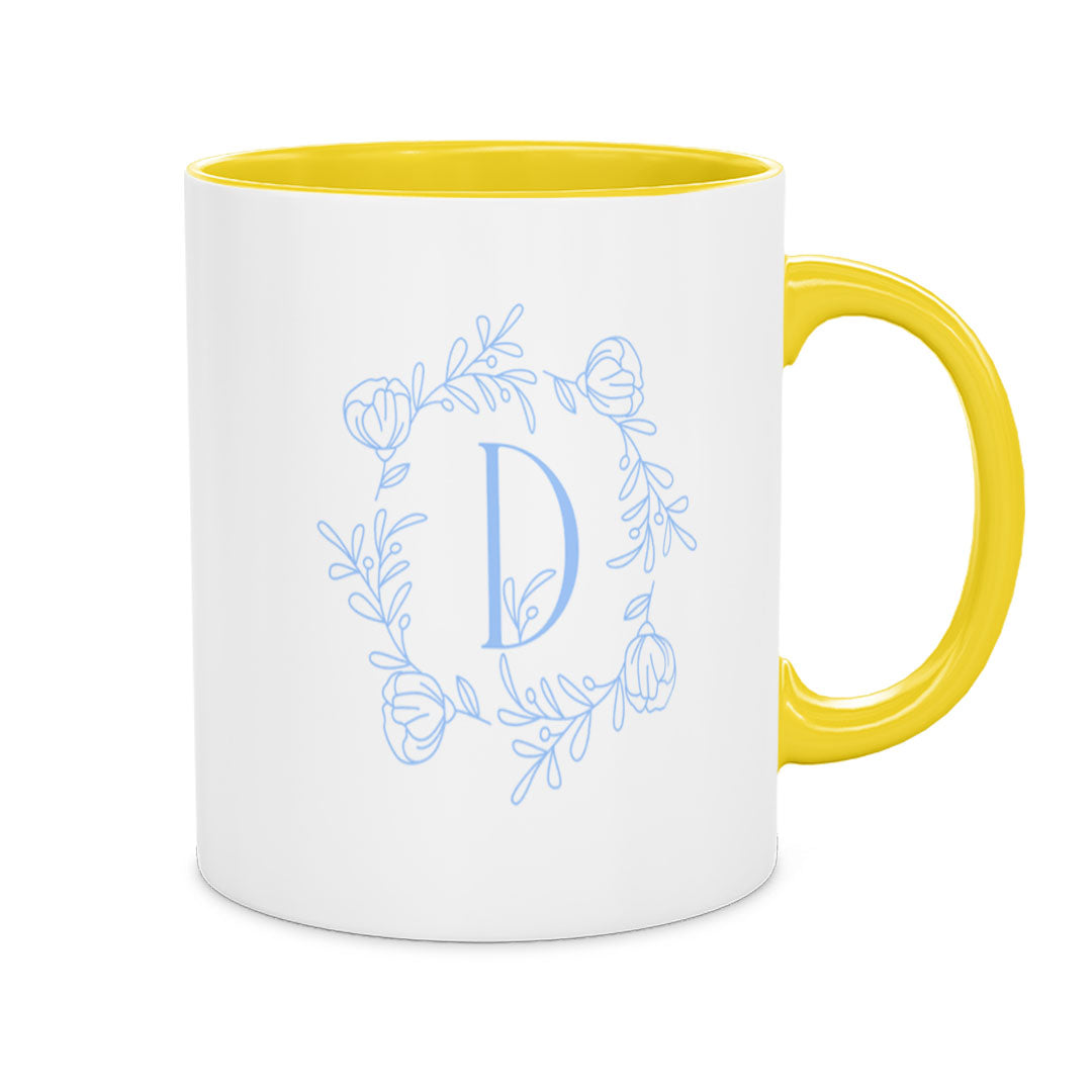 PP-MUG-11OZ-YELLOW - Yellow Ceramic 11oz Mug Mockup