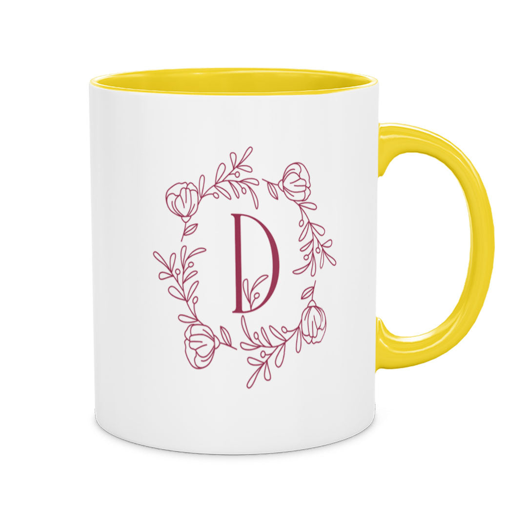 PP-MUG-11OZ-YELLOW - Yellow Ceramic 11oz Mug Mockup