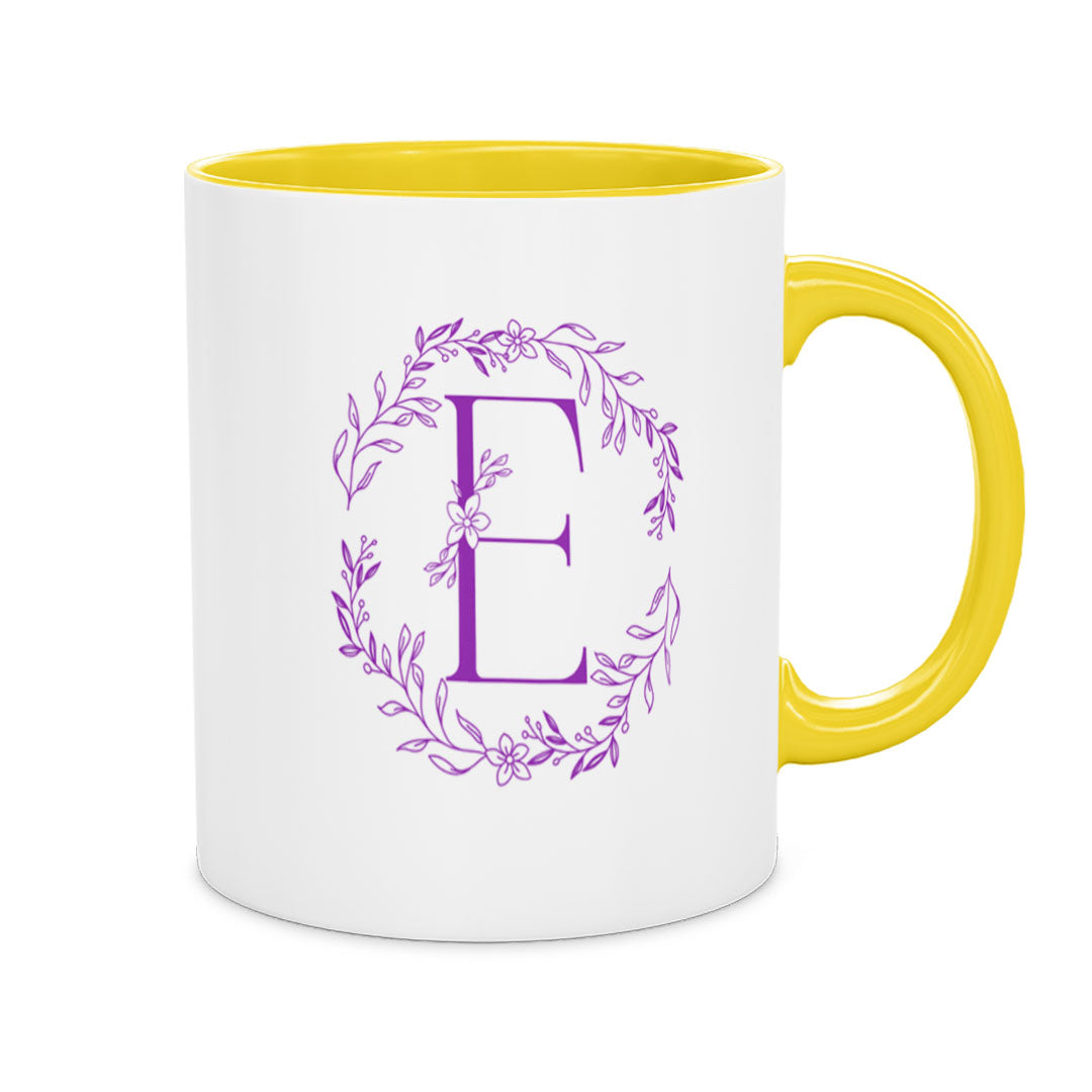 PP-MUG-11OZ-YELLOW - Yellow Ceramic 11oz Mug Mockup