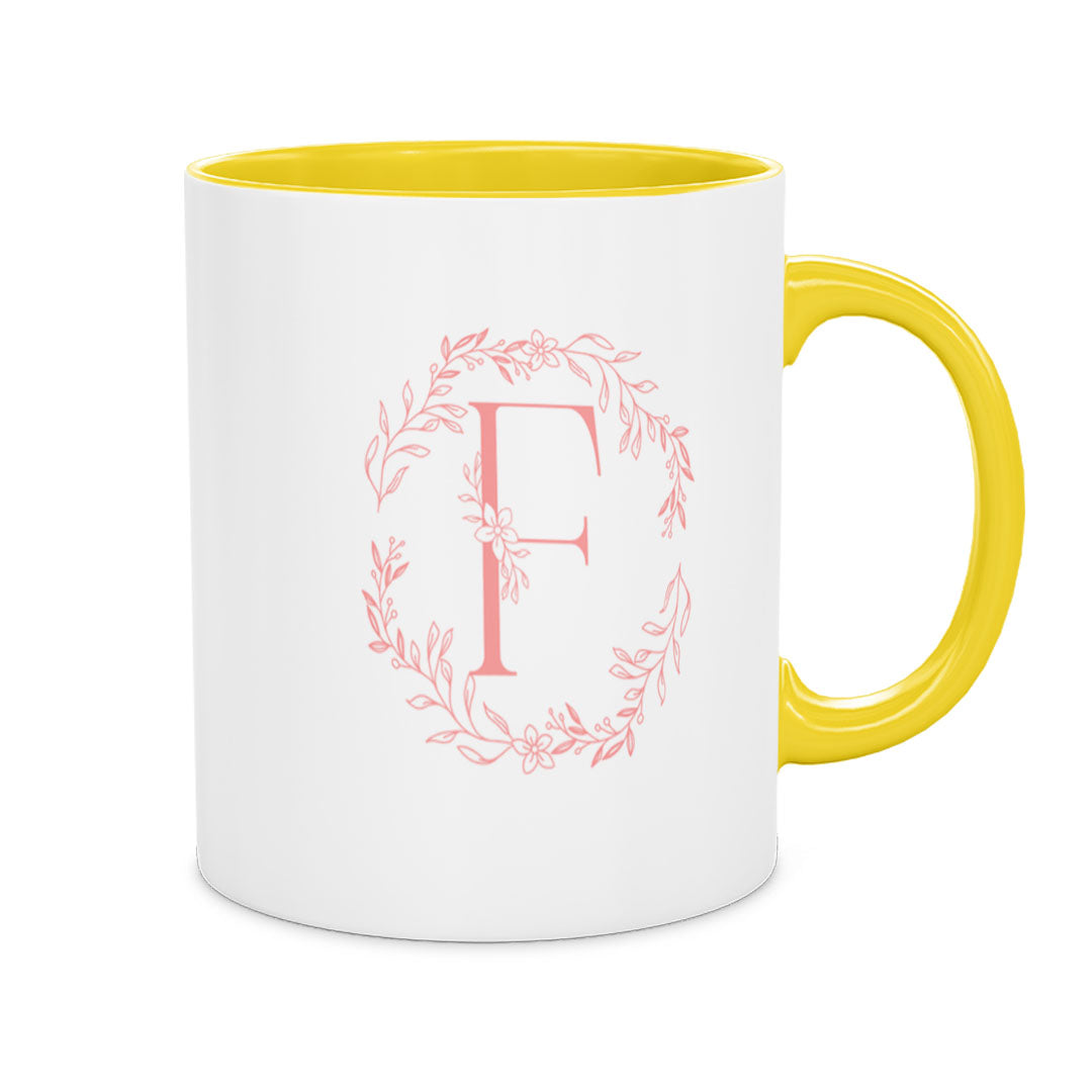 PP-MUG-11OZ-YELLOW - Yellow Ceramic 11oz Mug Mockup