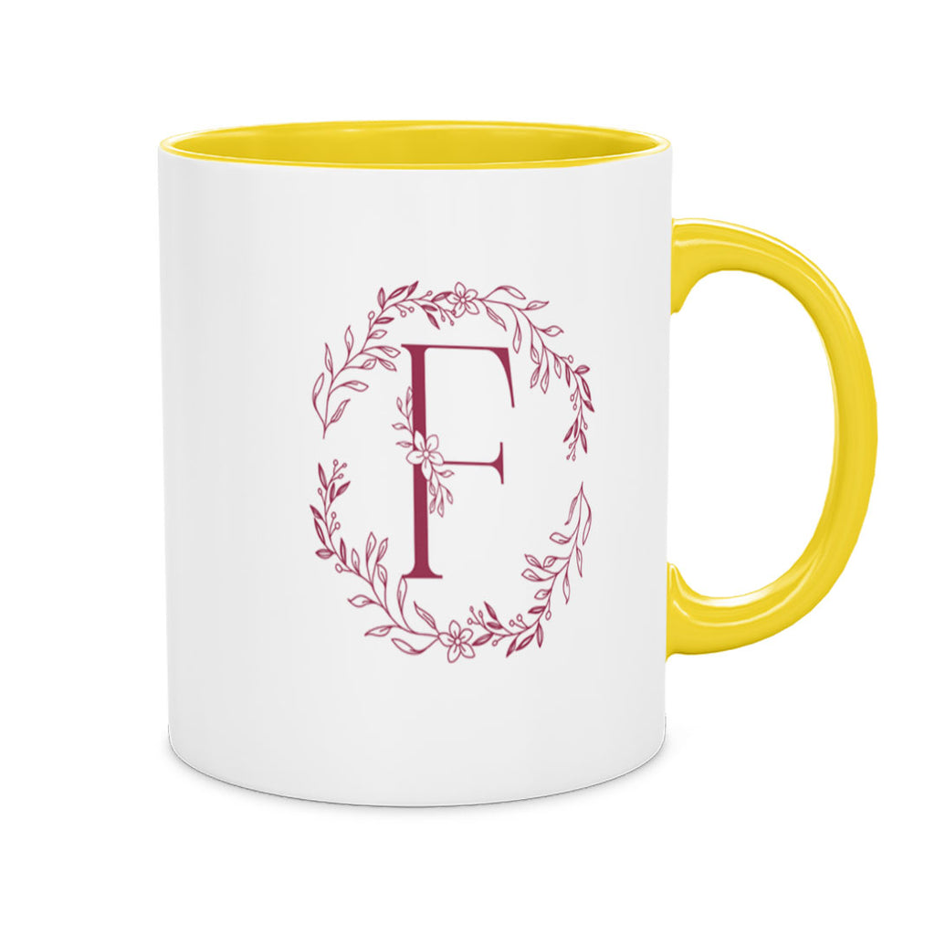 PP-MUG-11OZ-YELLOW - Yellow Ceramic 11oz Mug Mockup