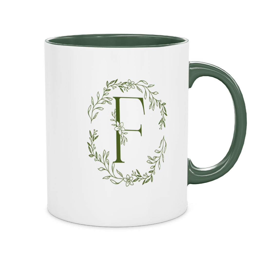 PP-MUG-11OZ-GREEN - Green Ceramic 11oz Mug Mockup