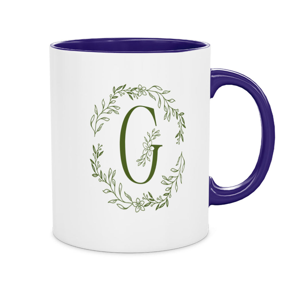 PP-MUG-11OZ-BLUE - Blue Ceramic 11oz Mug Mockup
