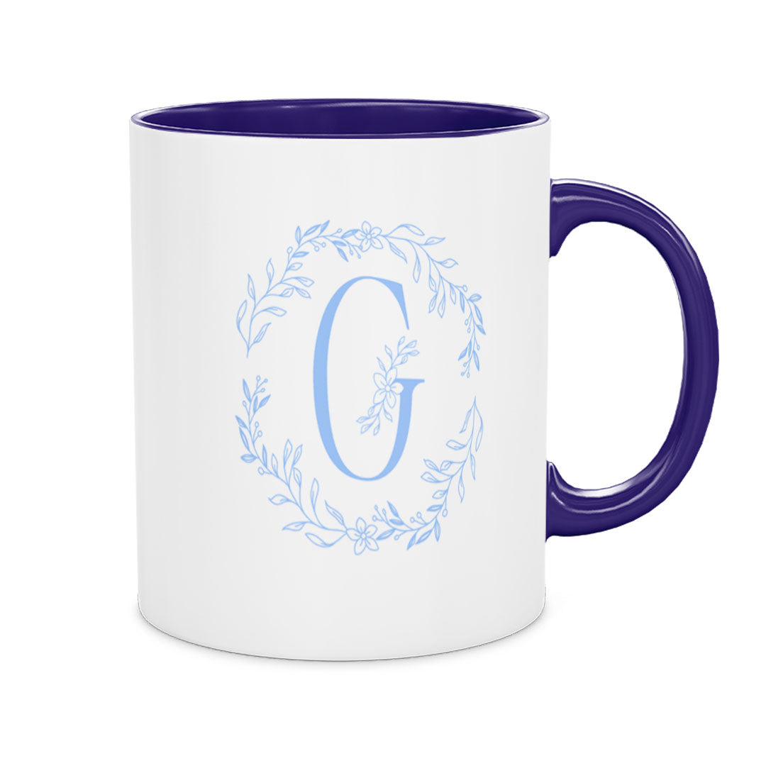 PP-MUG-11OZ-BLUE - Blue Ceramic 11oz Mug Mockup
