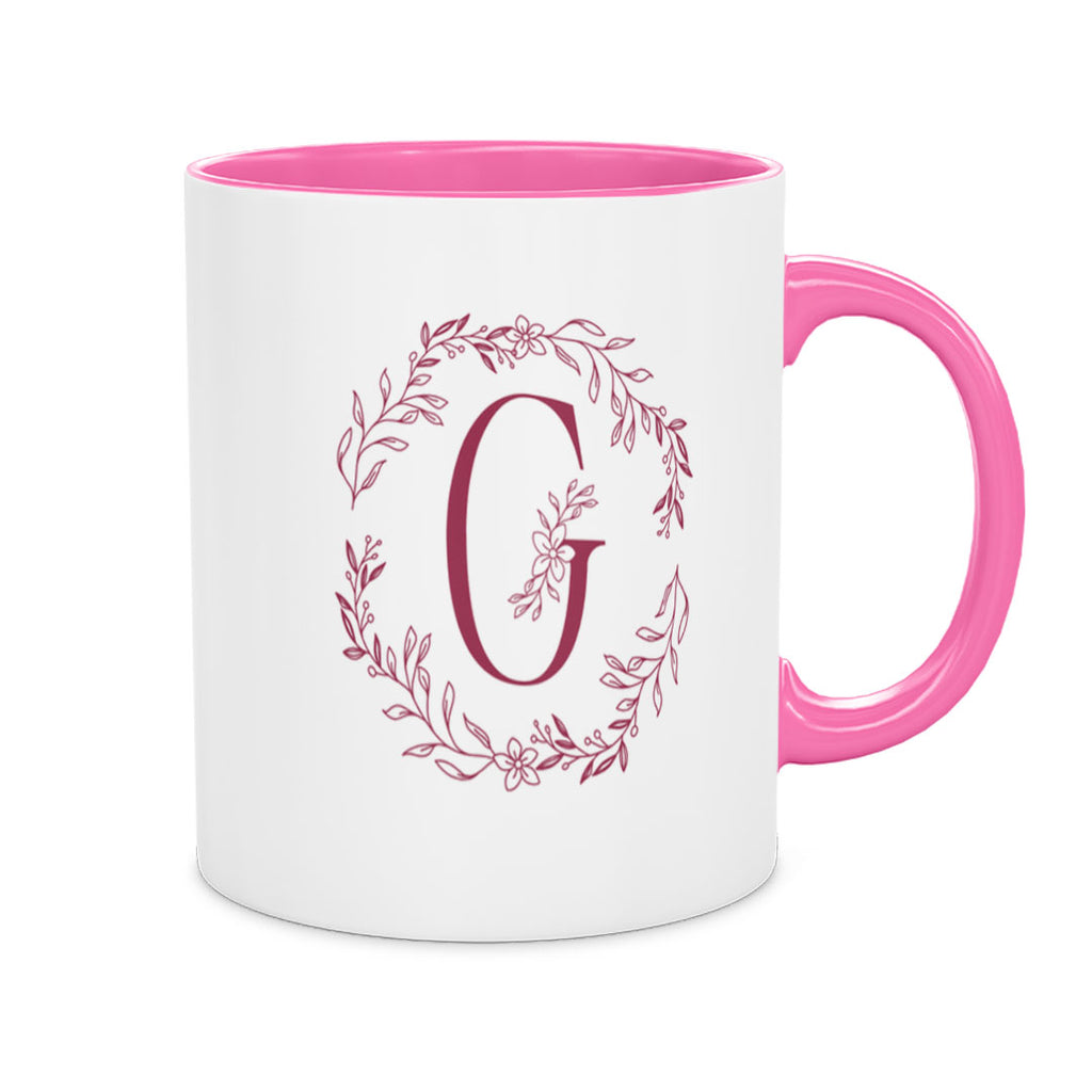PP-MUG-11OZ-PINK - Pink Ceramic 11oz Mug Mockup