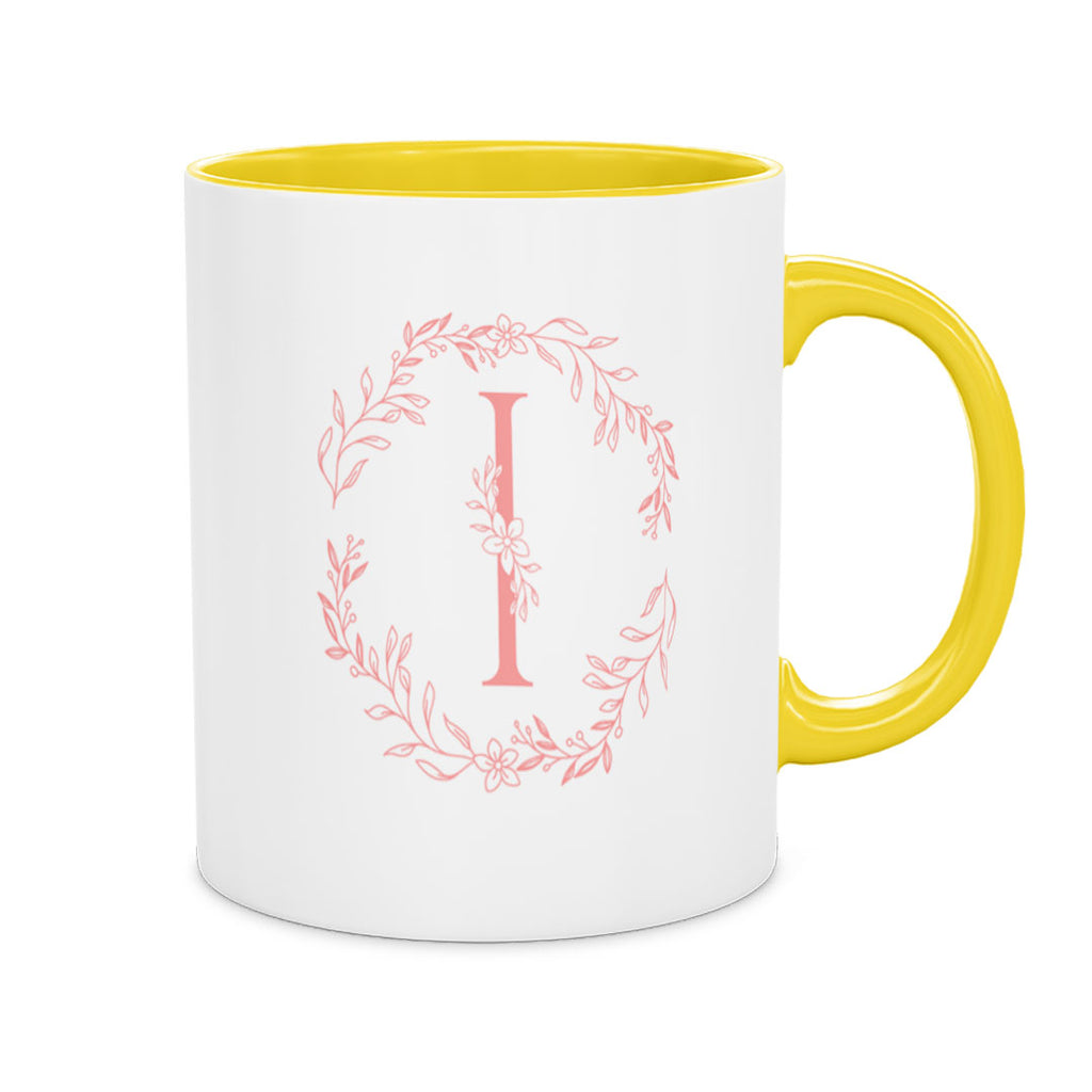 PP-MUG-11OZ-YELLOW - Yellow Ceramic 11oz Mug Mockup