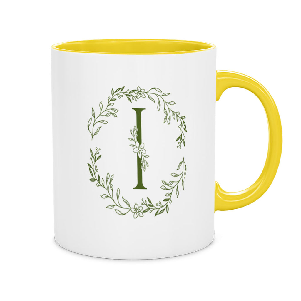 PP-MUG-11OZ-YELLOW - Yellow Ceramic 11oz Mug Mockup