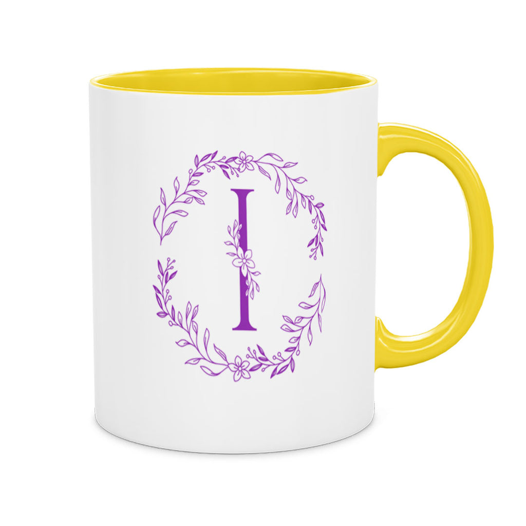 PP-MUG-11OZ-YELLOW - Yellow Ceramic 11oz Mug Mockup