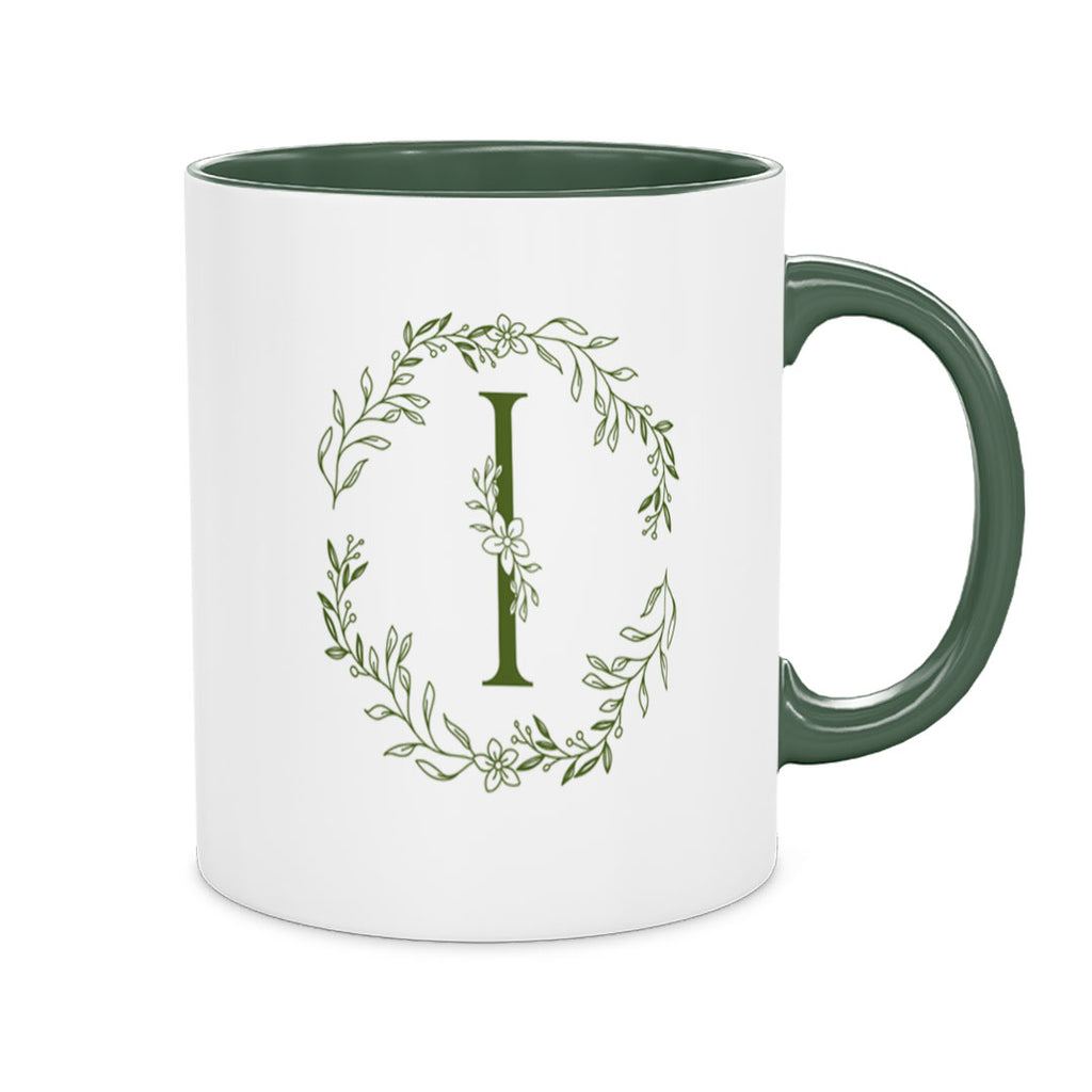 PP-MUG-11OZ-GREEN - Green Ceramic 11oz Mug Mockup