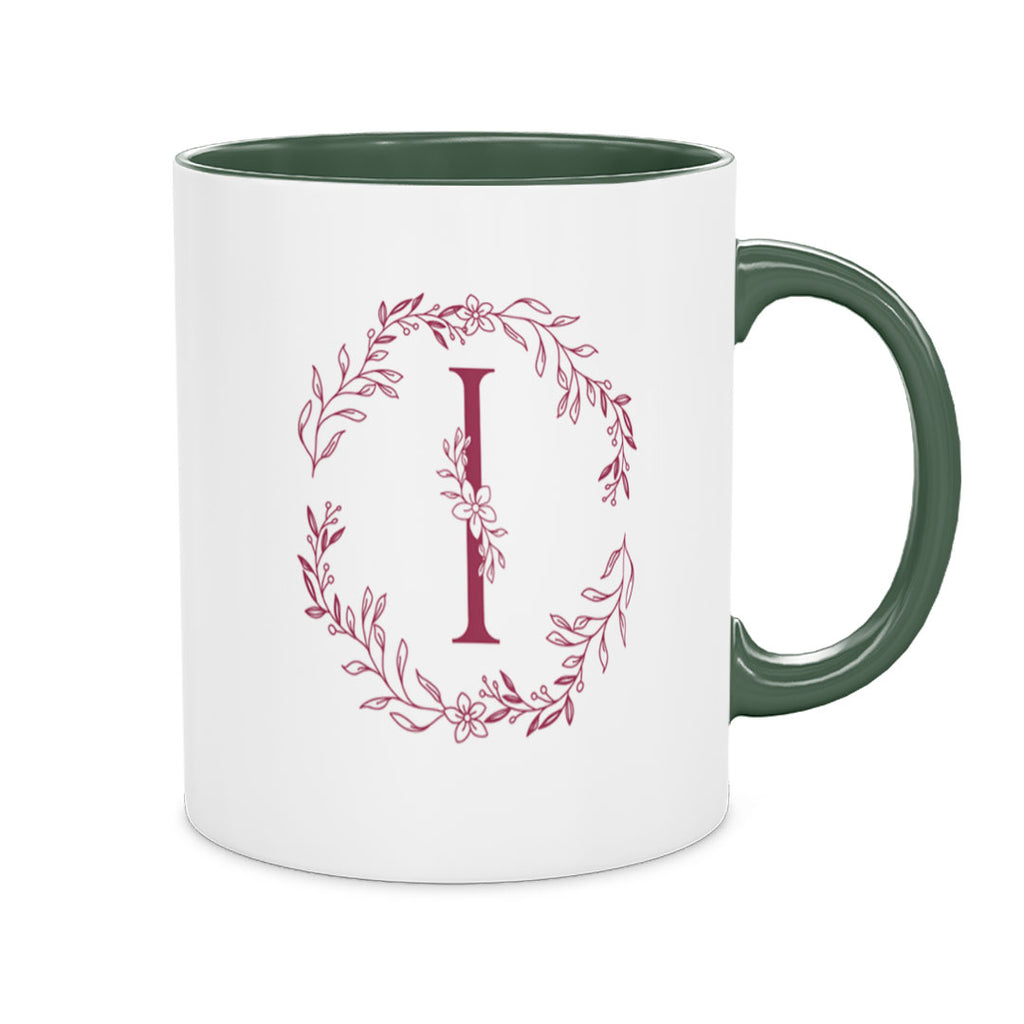 PP-MUG-11OZ-GREEN - Green Ceramic 11oz Mug Mockup