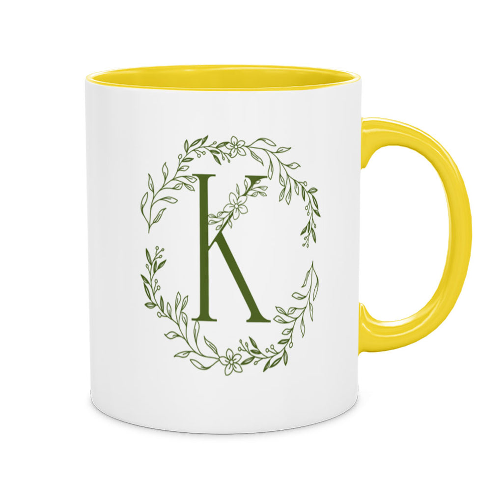 PP-MUG-11OZ-YELLOW - Yellow Ceramic 11oz Mug Mockup