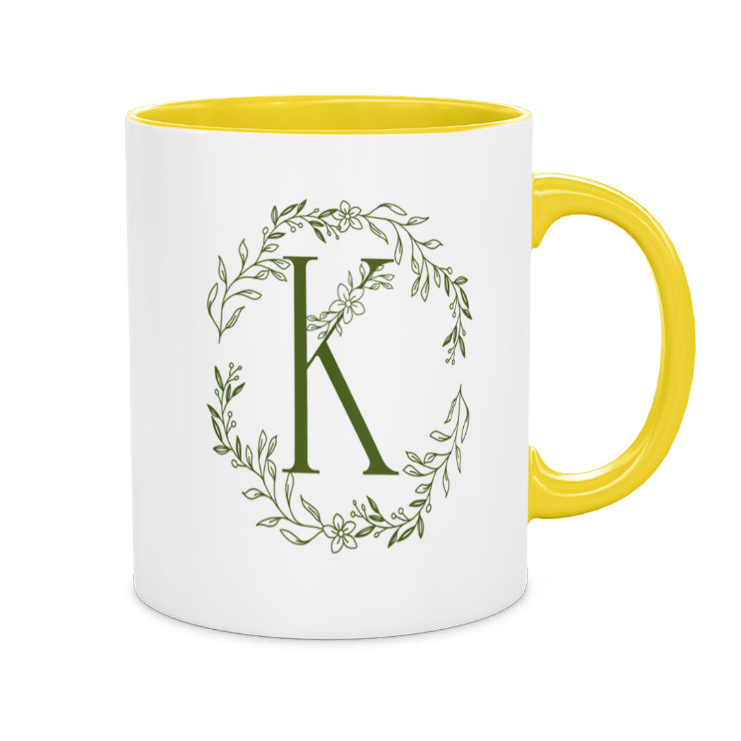 PP-MUG-11OZ-YELLOW - Yellow Ceramic 11oz Mug Mockup