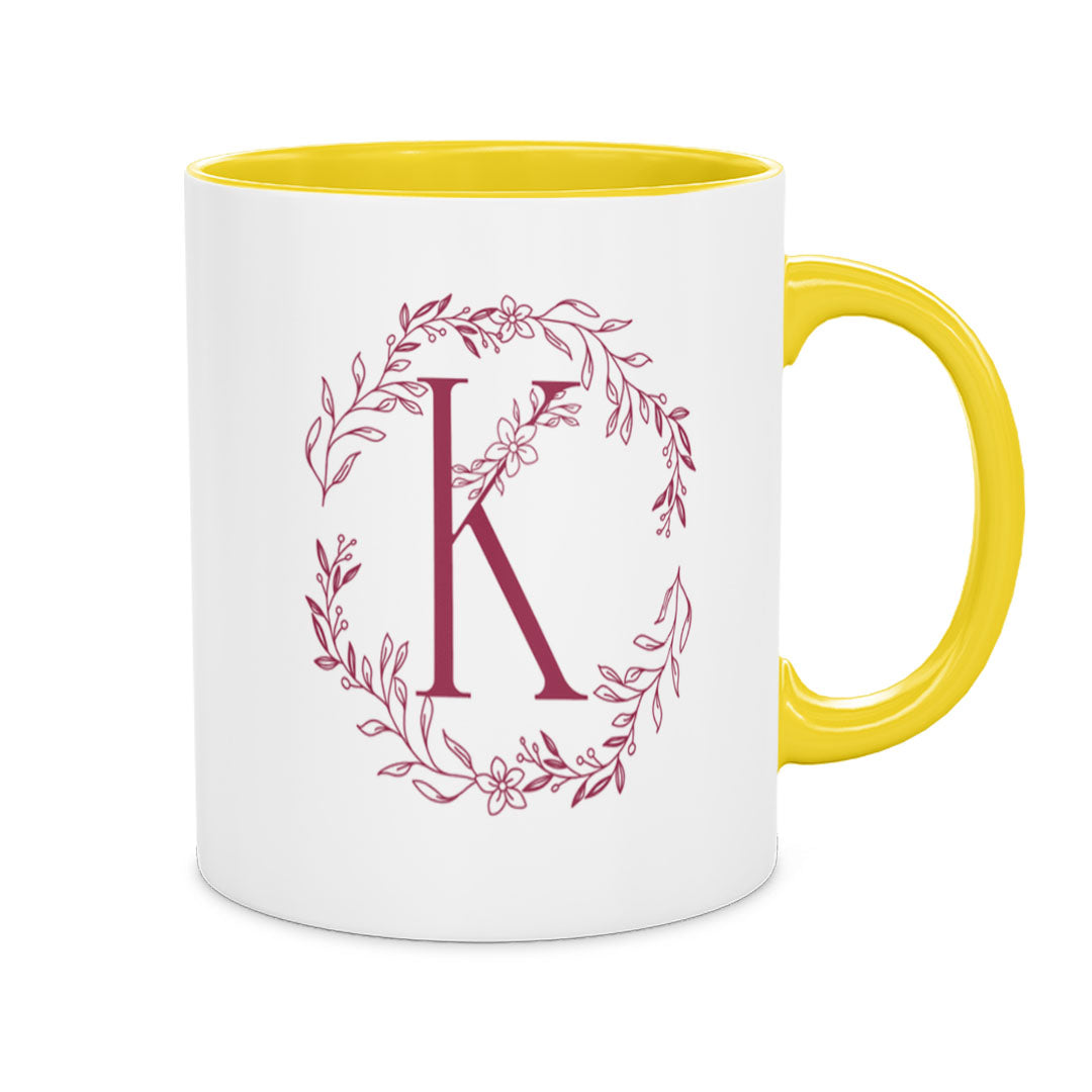 PP-MUG-11OZ-YELLOW - Yellow Ceramic 11oz Mug Mockup