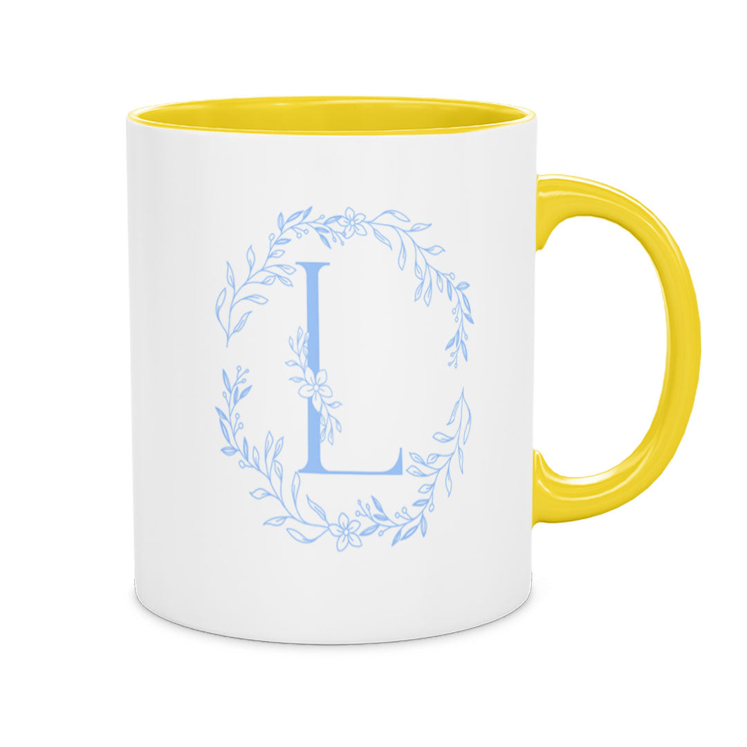 PP-MUG-11OZ-YELLOW - Yellow Ceramic 11oz Mug Mockup
