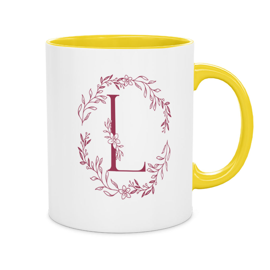 PP-MUG-11OZ-YELLOW - Yellow Ceramic 11oz Mug Mockup