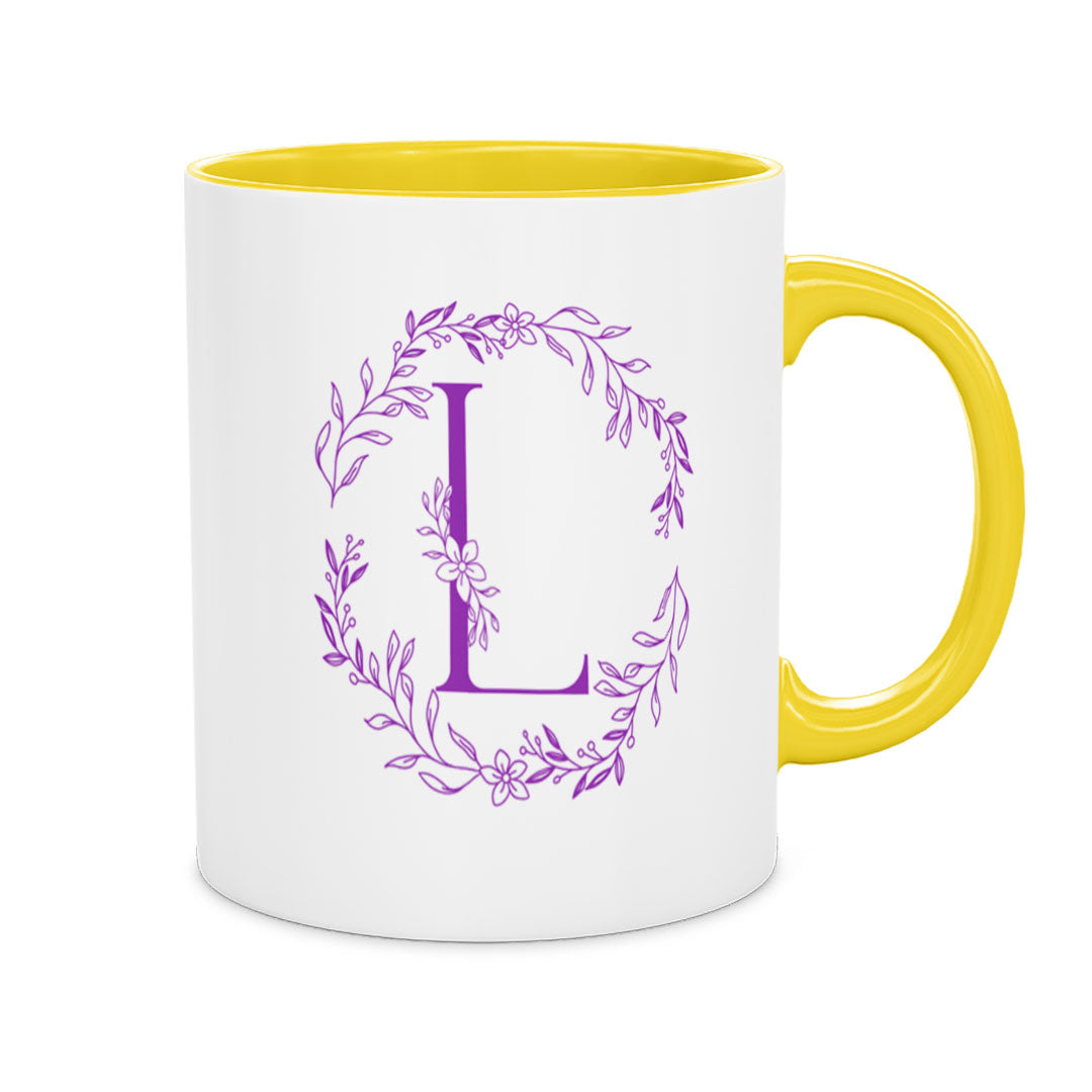 PP-MUG-11OZ-YELLOW - Yellow Ceramic 11oz Mug Mockup