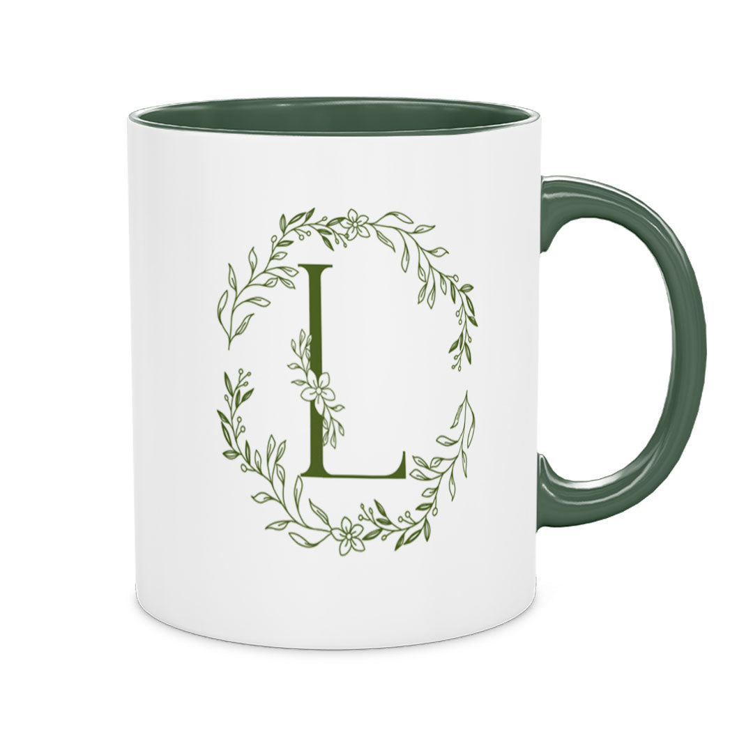 PP-MUG-11OZ-GREEN - Green Ceramic 11oz Mug Mockup