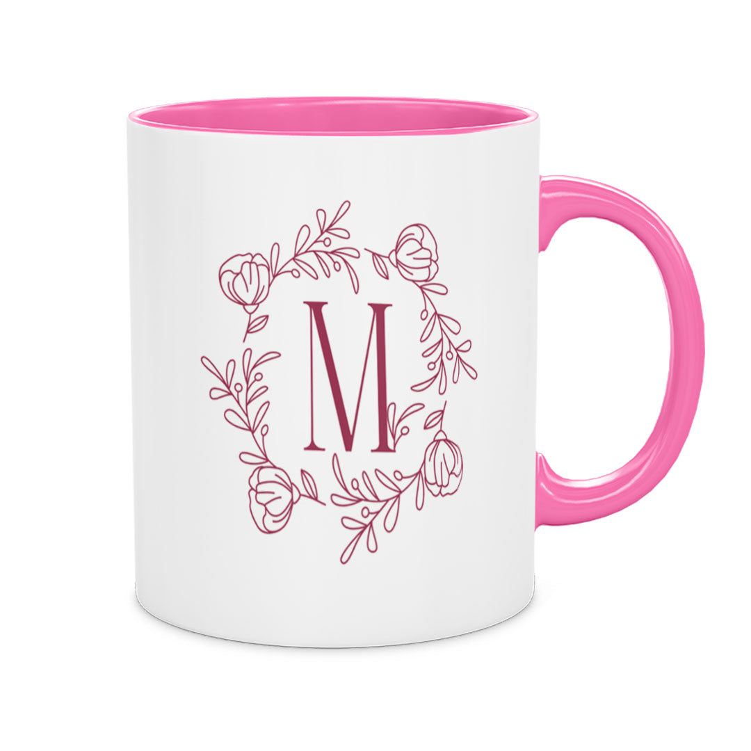 PP-MUG-11OZ-PINK - Pink Ceramic 11oz Mug Mockup