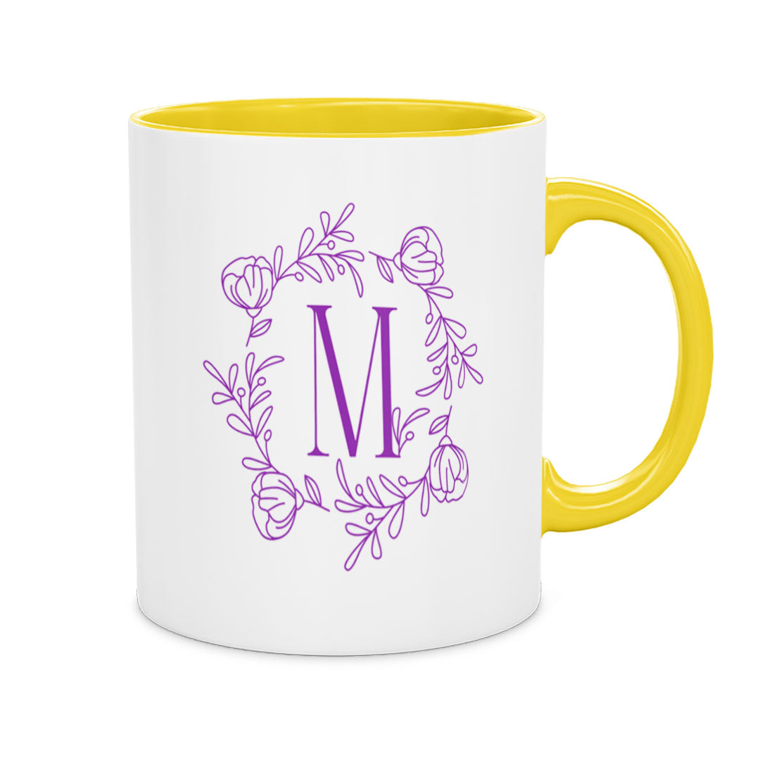 PP-MUG-11OZ-YELLOW - Yellow Ceramic 11oz Mug Mockup