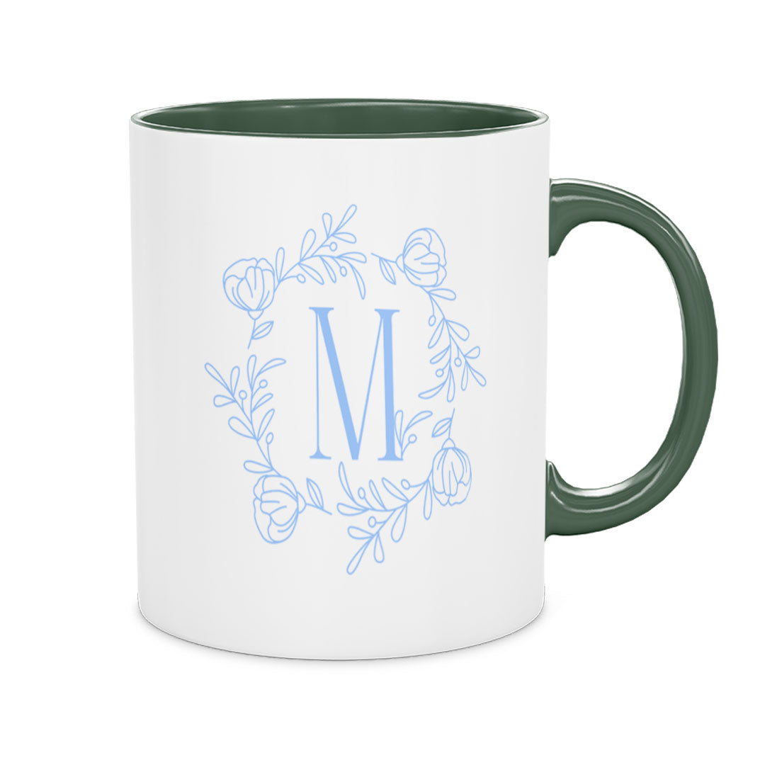 PP-MUG-11OZ-GREEN - Green Ceramic 11oz Mug Mockup