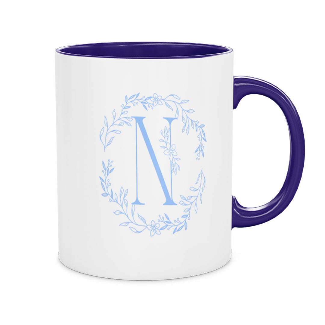 PP-MUG-11OZ-BLUE - Blue Ceramic 11oz Mug Mockup