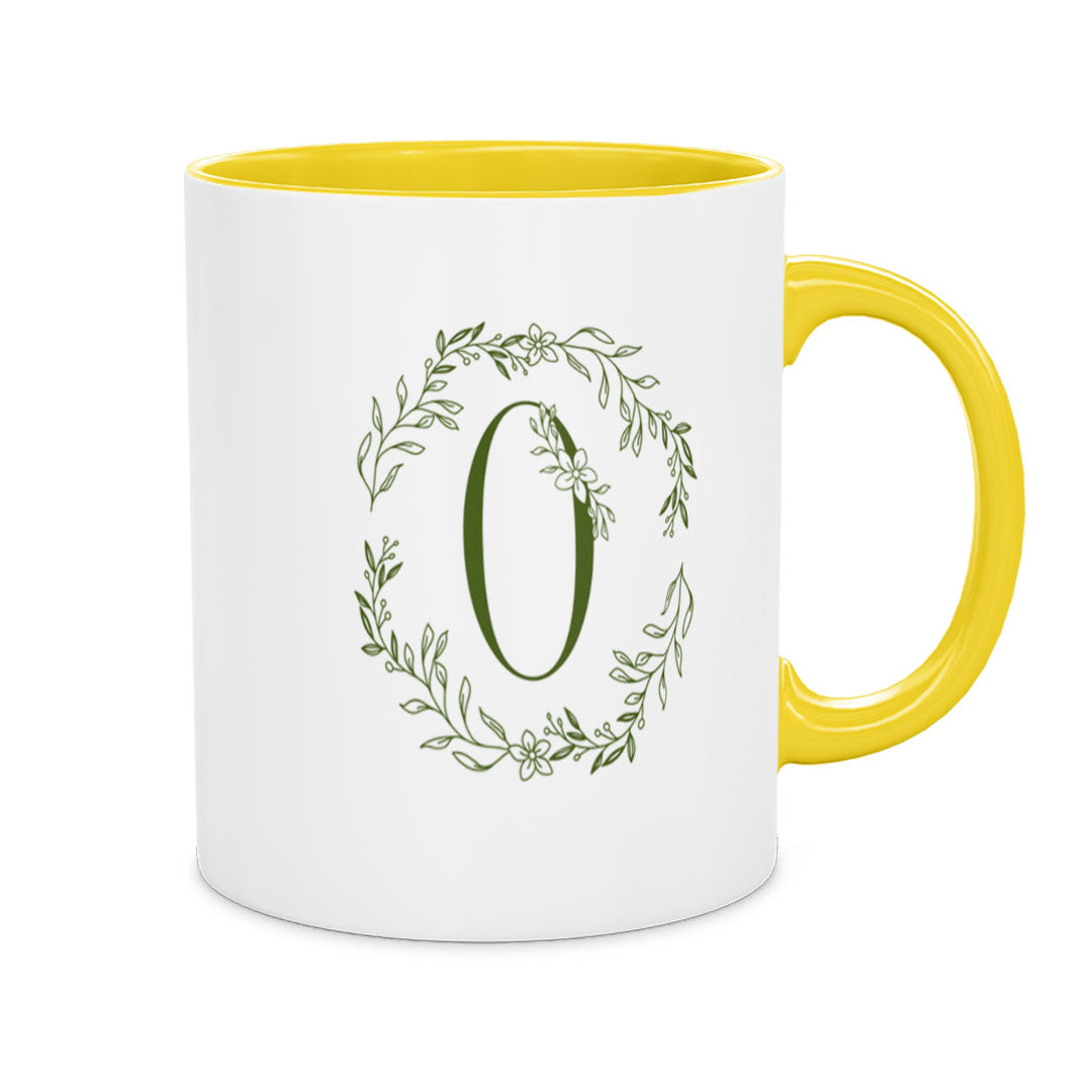 PP-MUG-11OZ-YELLOW - Yellow Ceramic 11oz Mug Mockup