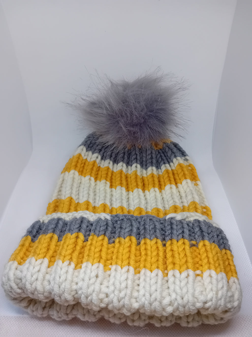 Hand knitted hats