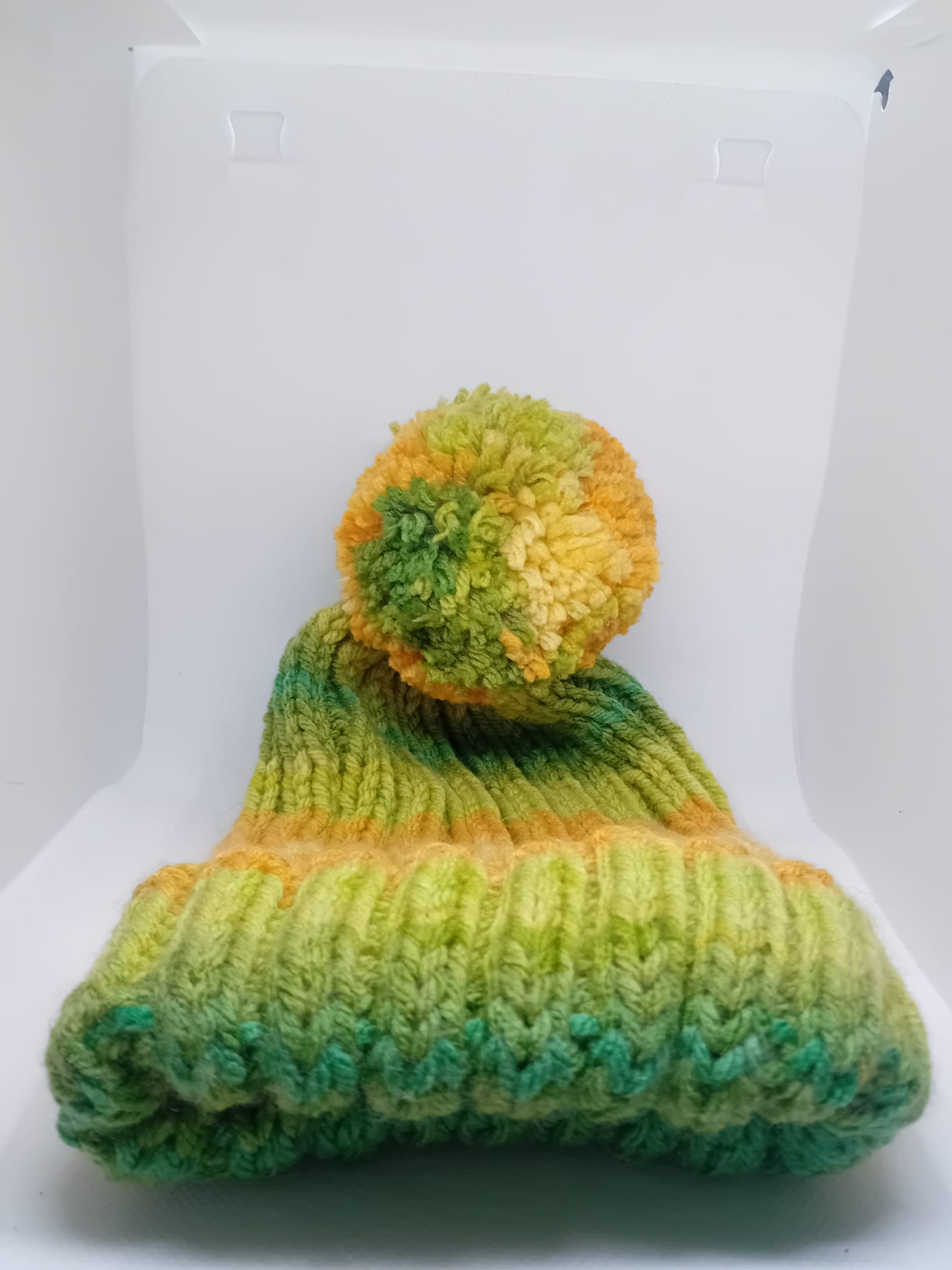 Hand knitted hats