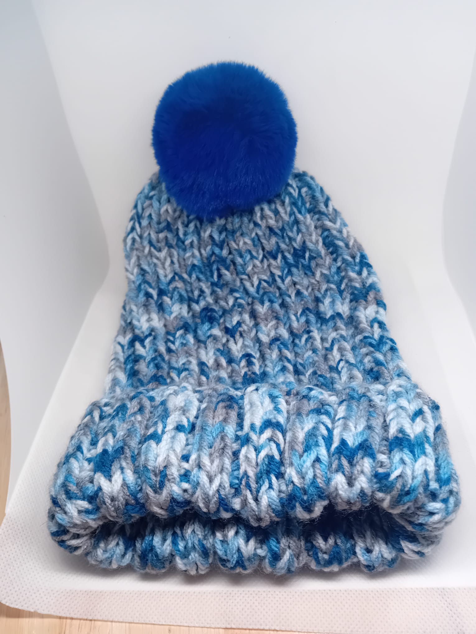 Hand knitted hats