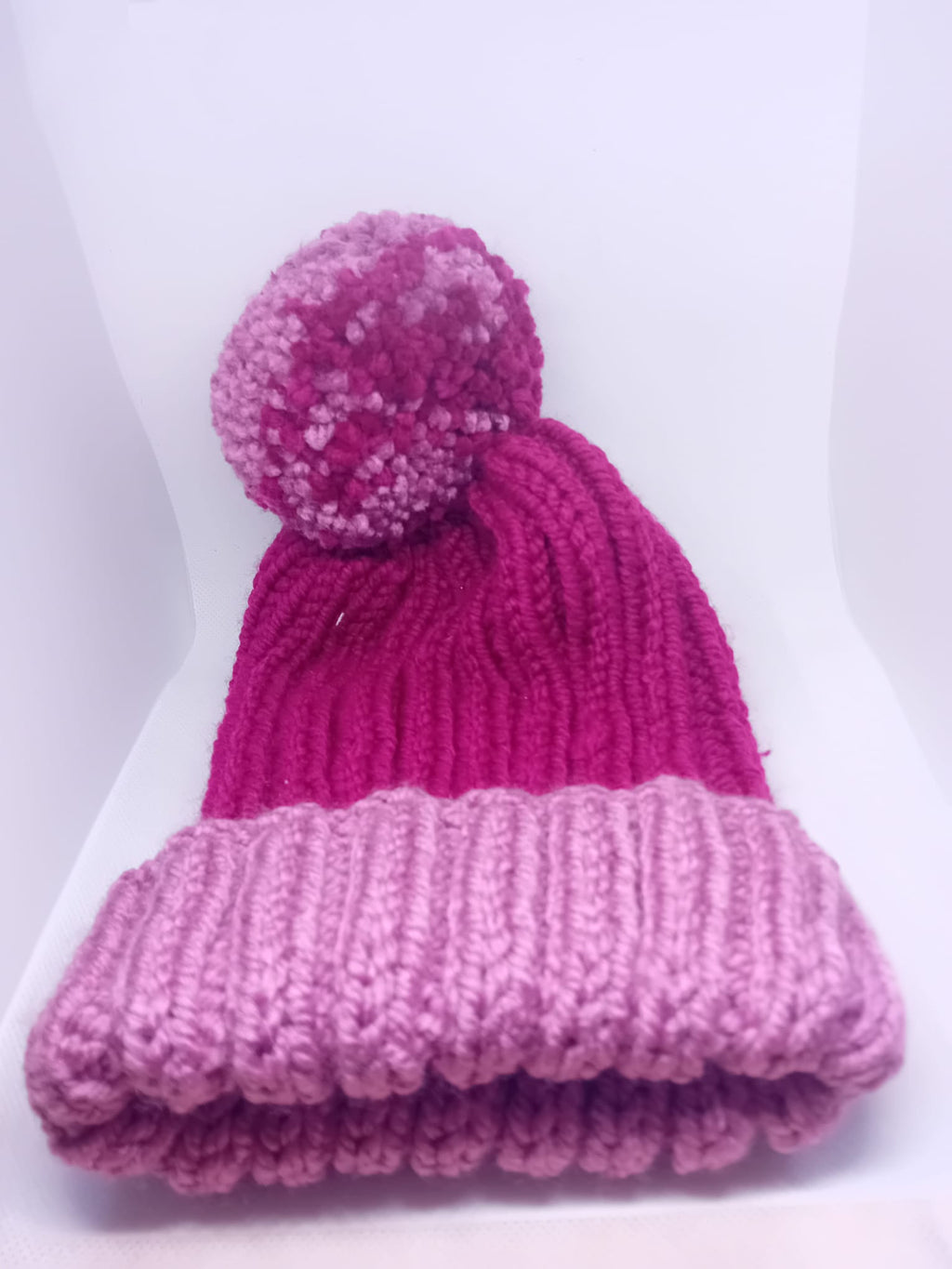 Hand knitted hats