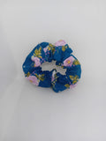 Light pink floral scrunchie