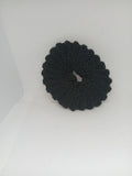 Classic Black Chunky Knit Scrunchie