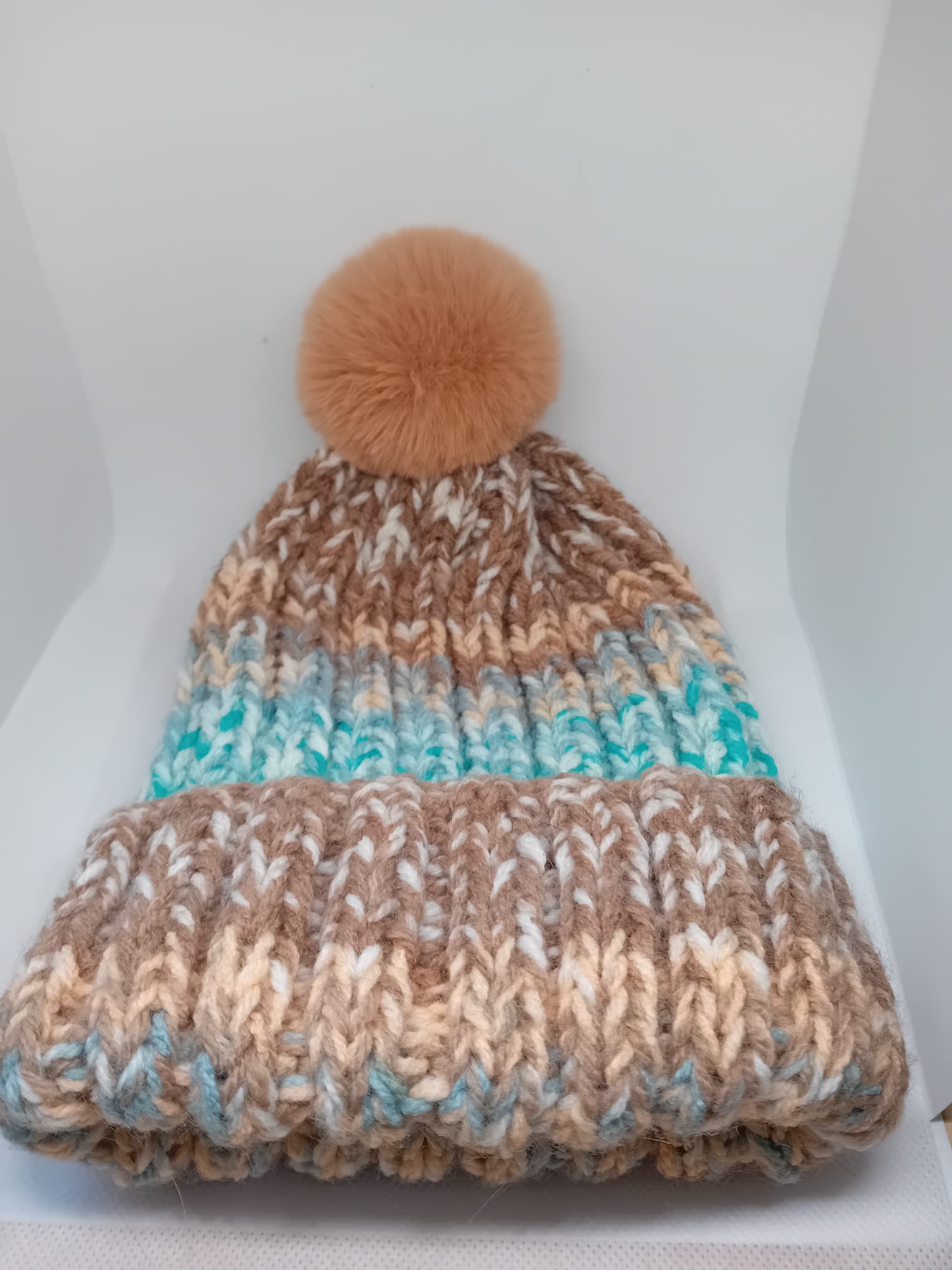 Hand knitted hats